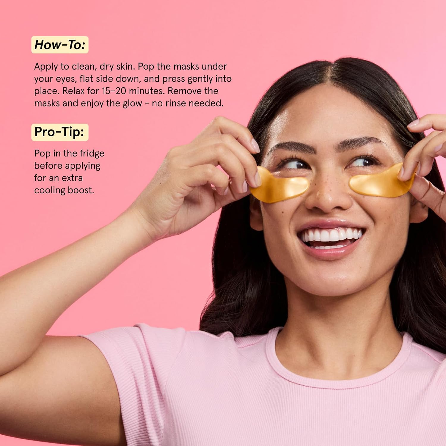 grace & stella Award Winning Under Eye Mask - Teen Gifts, Gel Eye Patches for Dark Circles, Puffy Eyes, Wrinkles, Undereye Bags, Travel Gifts for Women - Vegan, Self Care (6 Pairs, Gold) | Eye Masks for Dark Circles, Puffy Eyes, Wrinkles, Undereye Bags, Travel Gifts for Women - Vegan, Self Care (6 Pairs, Gold) - Image 8