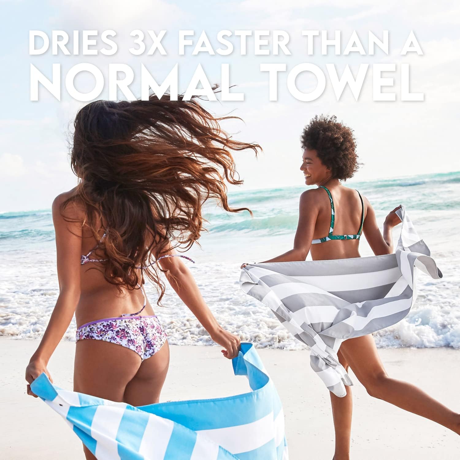 Dock & Bay Beach Towel - Quick Dry, Sand Free - Compact, Lightweight - 100% Recycled - Includes Bag - Cabana Light - Lombok Lilac - Large (160x90cm, 63x35) | Sand-Resistant, Includes Travel Bag, Lightweight & Compact, 100% Recycled DryQ Fabric, Large (160x90cm, 63x35") - Image 6